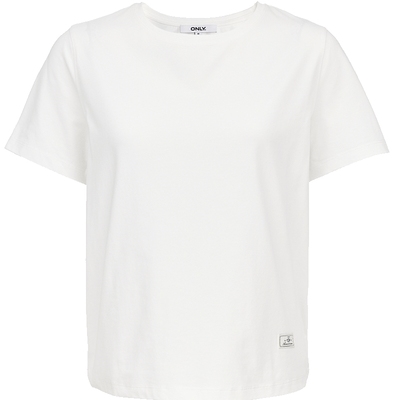 ONLY打底正肩合体舒适圆领T恤