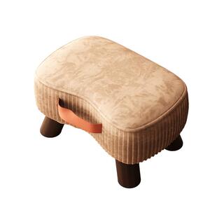 三梦家用门口换鞋凳轻奢软包进门凳实木小板凳玄关凳子沙发凳矮凳