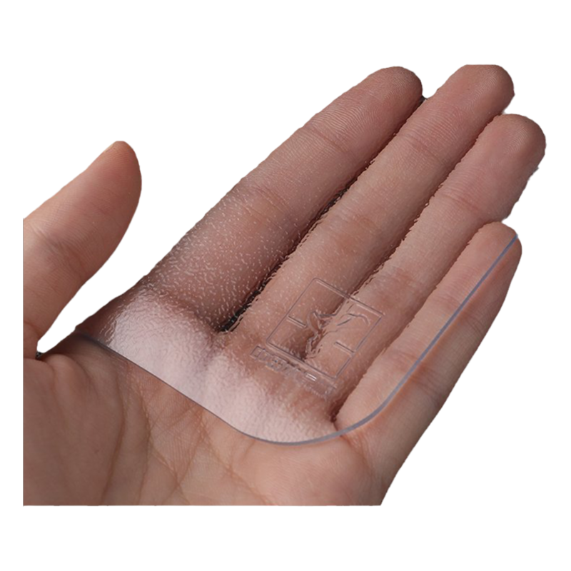 桌布免洗防水防油圆形水晶板PVC软玻璃欧式餐桌防烫透明塑料桌布