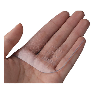 桌布免洗防水防油圆形水晶板PVC软玻璃欧式餐桌防烫透明塑料桌布