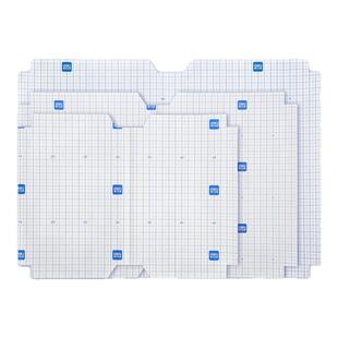 得力包书皮书套包书膜纸自粘透明磨砂加厚小学生通用书本壳保护套