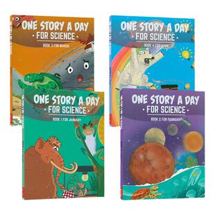 onestoryaday幼儿版小学初中版英文原版进口童书 one story a day 天天故事幼少儿英语启蒙故事绘本磨耳朵图画书小学英语课外阅读