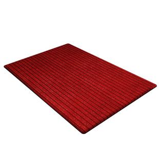 红色入户门地垫2026新款门口地垫高级感加厚刮沙除尘脚踏垫可裁剪