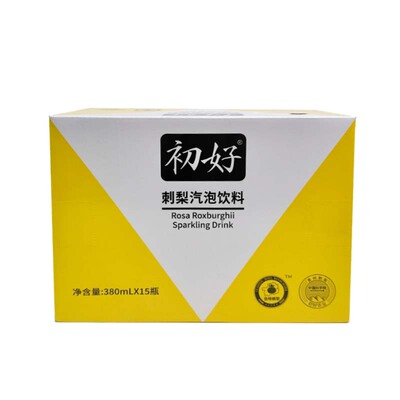 【厂家整箱批发饮料】刺梨气泡水