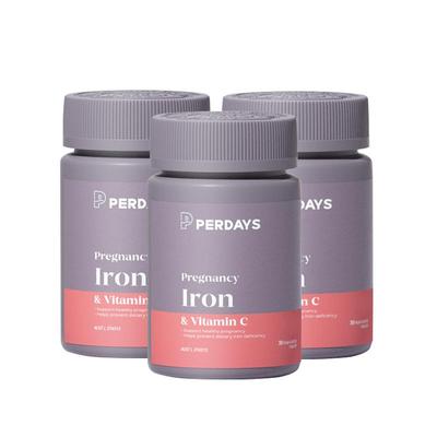 高吸收活性铁孕妇补铁片PERDAYS