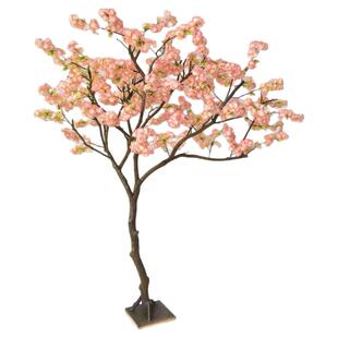 仿真花树梅花花瓶枯枝干树枝桃花吊顶婚庆许愿树酒店客厅树枝装饰