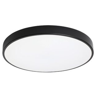 北欧超薄LED吸顶灯圆形卧室灯现代简约家用大气客厅灯黑白简约三色调光遥控天猫精灵智能餐厅过道阳台走廊灯