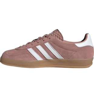阿迪达斯三叶草秋季女鞋GAZELLE INDOOR运动鞋休闲鞋JS1397
