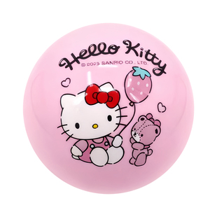 三丽鸥凯蒂猫HelloKitty波波球儿童拍拍球室内手抓PVC小皮球玩具