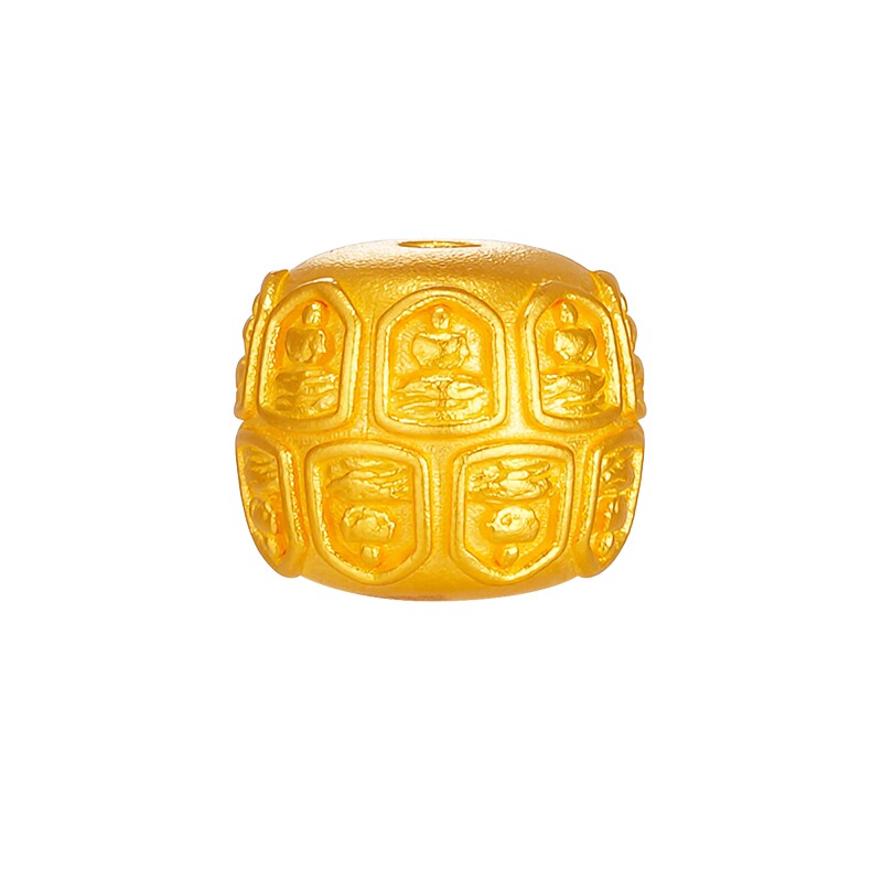 天美珠宝999足金招财平安转运珠