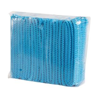 一次性帽子厨房厨师防尘帽透气头套工作无纺布网帽食品加厚条形帽