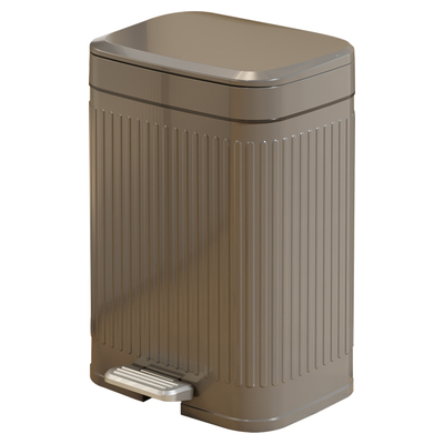 脚踩按压双开盖大容量厨房垃圾桶