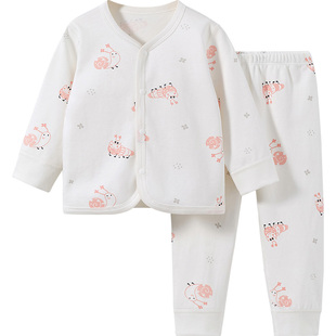 儿童秋衣秋裤春秋季婴儿打底薄款纯棉分体衣服男女童套装宝宝内衣