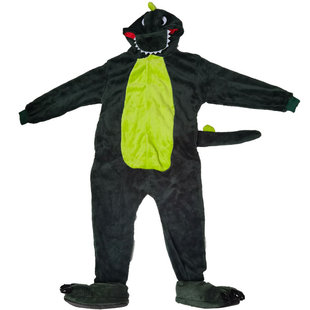 恐龙衣服儿童连体睡衣男童春秋女童秋冬男孩动物卡通宝宝冬季小孩