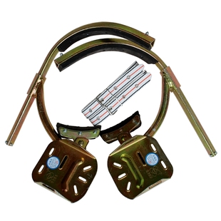 电工脚扣爬电线杆加厚电信工专用电杆水泥杆铁鞋配件国标新月国泰