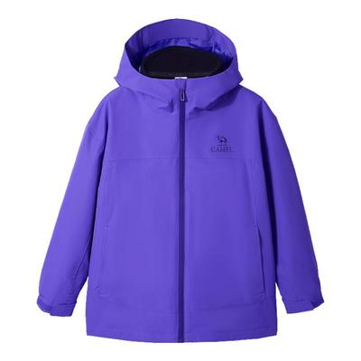 骆驼儿童冲锋衣三防秋冬加绒款