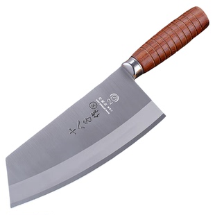 十八子作菜刀80Cr13三合钢专用刀小厨刀切片万用刀生鱼片刀具锋利