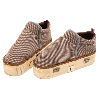 【足底艾灸神器】加厚加绒冬天用