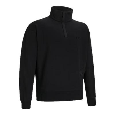 安德玛UA男士半拉链运动卫衣