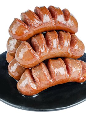 ＞80%含肉量纯烤肠肉台湾地道肠