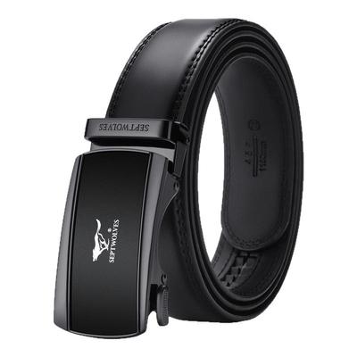 正品七匹狼皮带男真皮2025新款