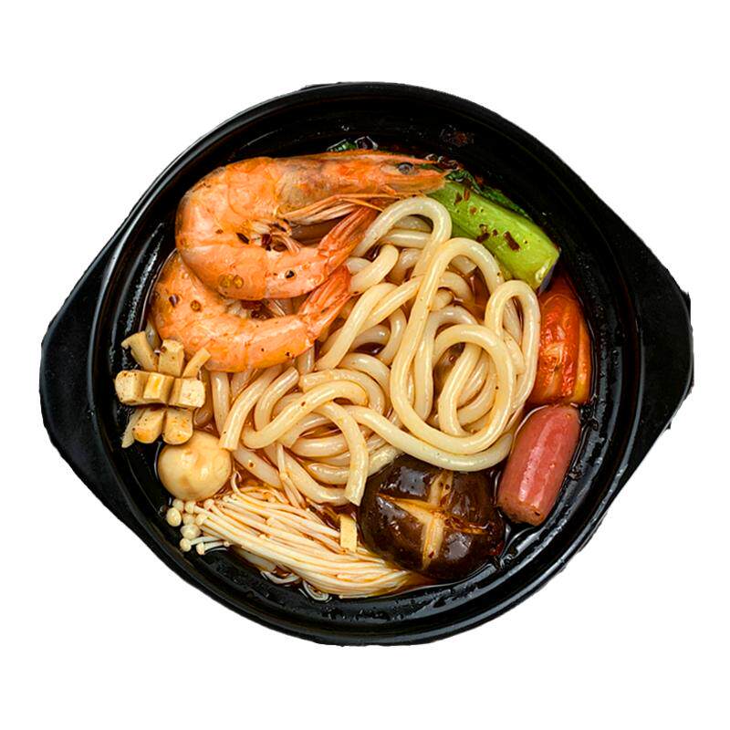 正宗东北大妈过桥米线350g三包料袋装方便速食麻辣味米粉批发外卖