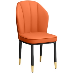 轻奢家用餐椅北欧简约靠背椅餐厅凳子咖啡休闲椅加厚现代酒店椅子