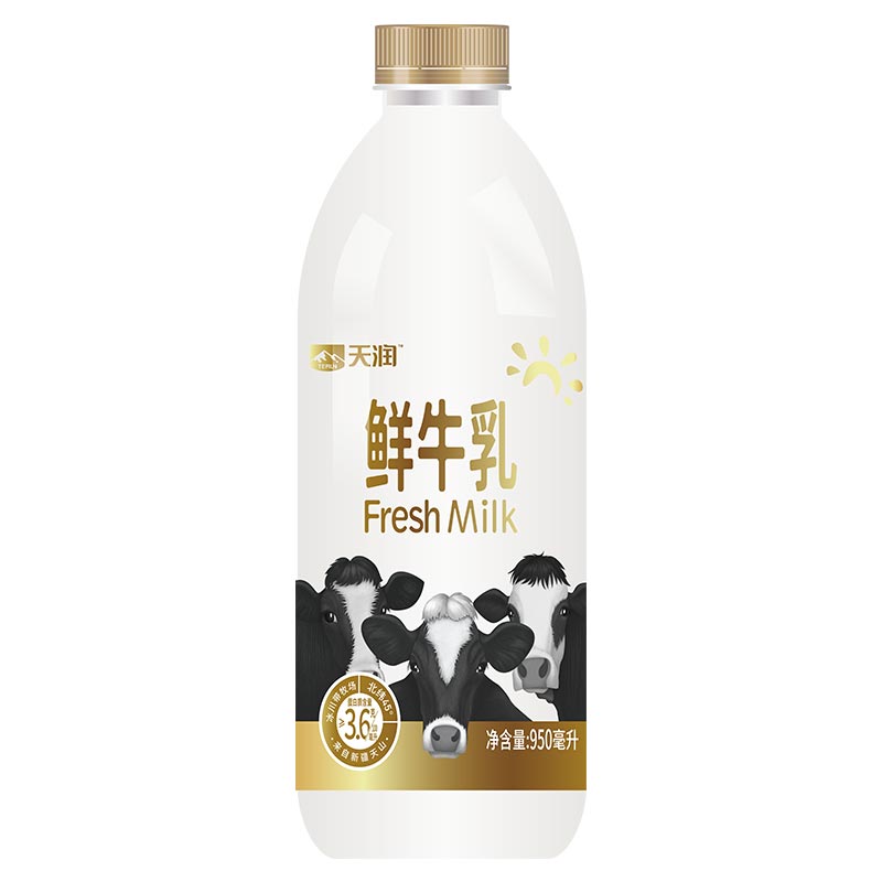 新疆天润鲜牛乳大瓶装