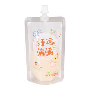 一次性网红豆浆袋商用自立吸嘴袋牛奶豆浆饮料打包袋玉米汁包装袋