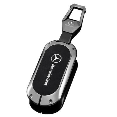 [高级黑]奔驰专用合金钥匙套