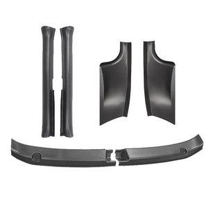 适用特斯拉门槛条Model3/Y/YL碳纤维后排座椅防踢护角板焕新配件