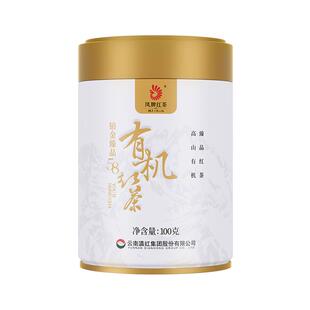 凤牌红茶正宗凤庆云南滇红茶有机铂金经典58罐装100g口粮茶
