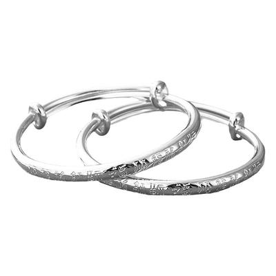 老银匠999多福宝宝手镯婴儿