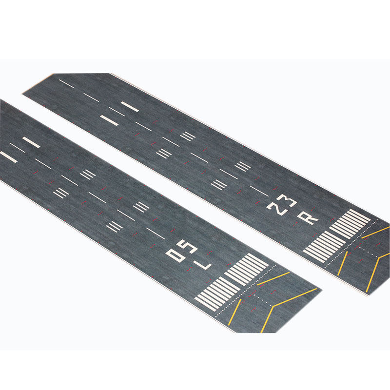 沙盘模型场景 1:400/200仿真客机飞机场跑道模型成品可定制可拼接