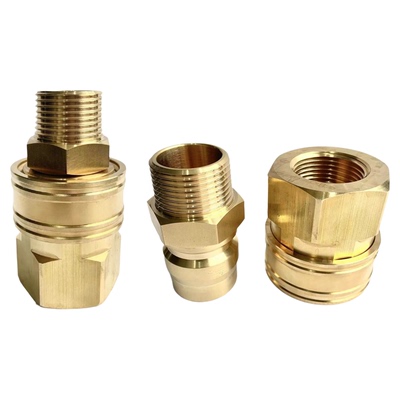 RD开通式无阀黄铜液压快速接头互换NITTO日东TSP TSF TSM TPF TPM