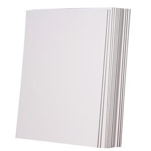 白纸板a4硬卡纸8开白卡纸美工白色硬纸板垫板a5牛皮厚纸板可裁剪硬卡板画画纸板4k加厚1mm打印模型卡纸a3