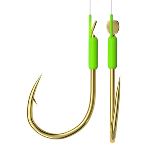 久岩无结珠珠歪嘴千又有刺湖库大物青草鱼钩巨物加长子线双钩成品