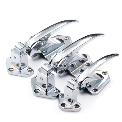 调式烘箱门锁 传递窗搭扣把手冷库门锁烘箱锁 可调拉手烤箱配件