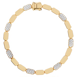 [杨紫同款]APM Monaco金色手链女高级手饰送女朋友新年情人节礼物