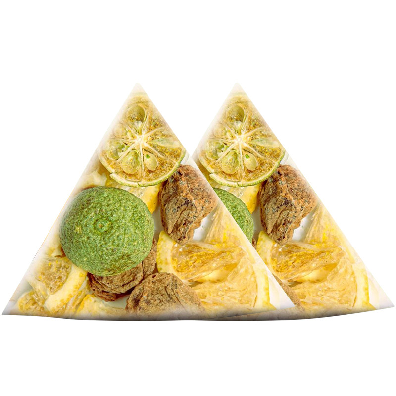 话梅青桔柠檬茶冷泡水果茶饮品