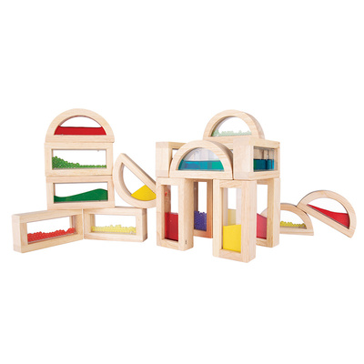 guidecraft感官彩虹积木