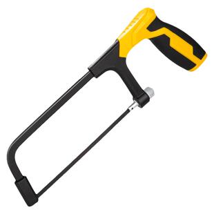 得力钢锯架家用锯弓据子手工小型锯木工金属切割强力锯铁钢管神器