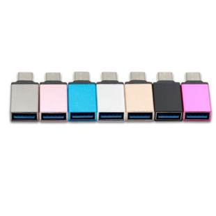 铝合金type-c转USB3.0转接头OTGU盘转换头适用乐视华为小米手机