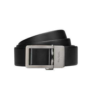 皮尔卡丹男士皮带真皮自动扣男式腰带头层牛皮商务百搭裤腰带新款