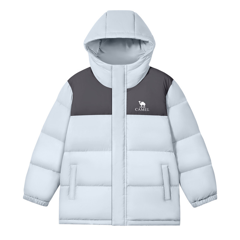 骆驼儿童羽绒服90%含绒量面包服
