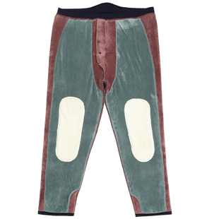 特厚驼绒棉裤男士加绒加厚东北光面三层护膝加大码保暖裤女老人冬