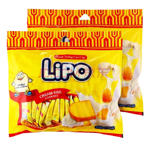 【官旗直售】Lipo面包干520g、600g越南进口组合饼干休闲小零食