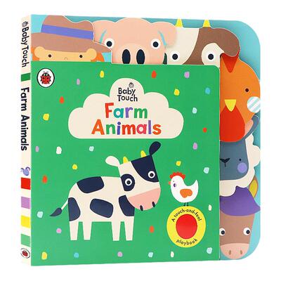 小瓢虫触摸书错层书英文原版