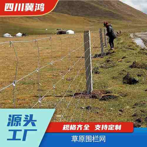 牛栏网果园圈地钢丝围栏围栏防护网网围网牛羊养殖丝鹿镀锌铁