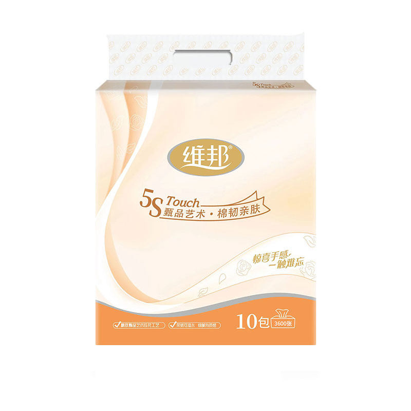 维邦抽纸360张五层加厚大包纸巾